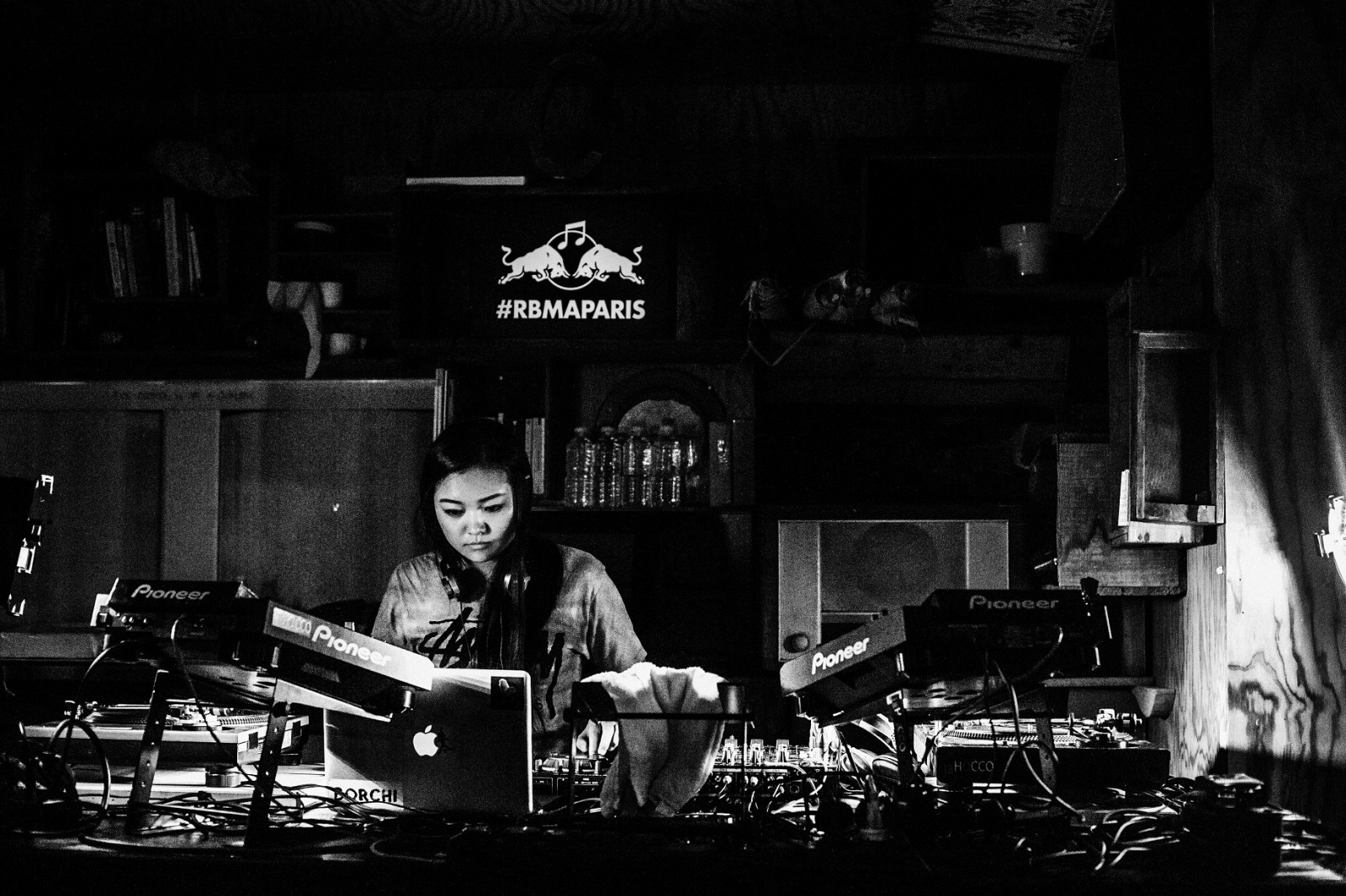 Miso at Revolution 808 during the Red Bull Music Academy in Paris, October 25 to November 27, 2015